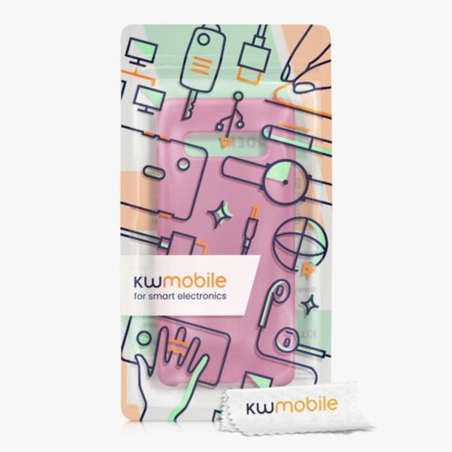 Husa Kwmobile pentru Samsung Galaxy S10 Plus, Silicon, Violet, 49028.167 fotografia produsului View 9 L
