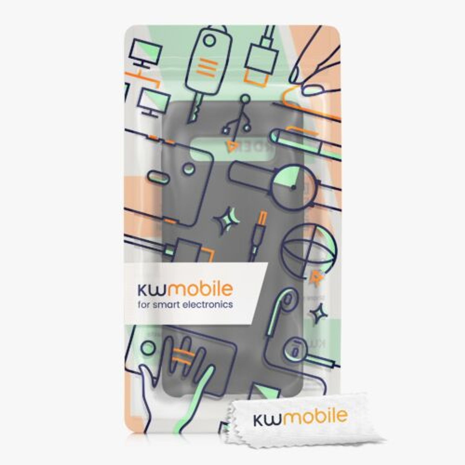 Husa Kwmobile pentru Samsung Galaxy S10 Plus, Silicon, Negru, 49028.01 fotografia produsului View 7 L