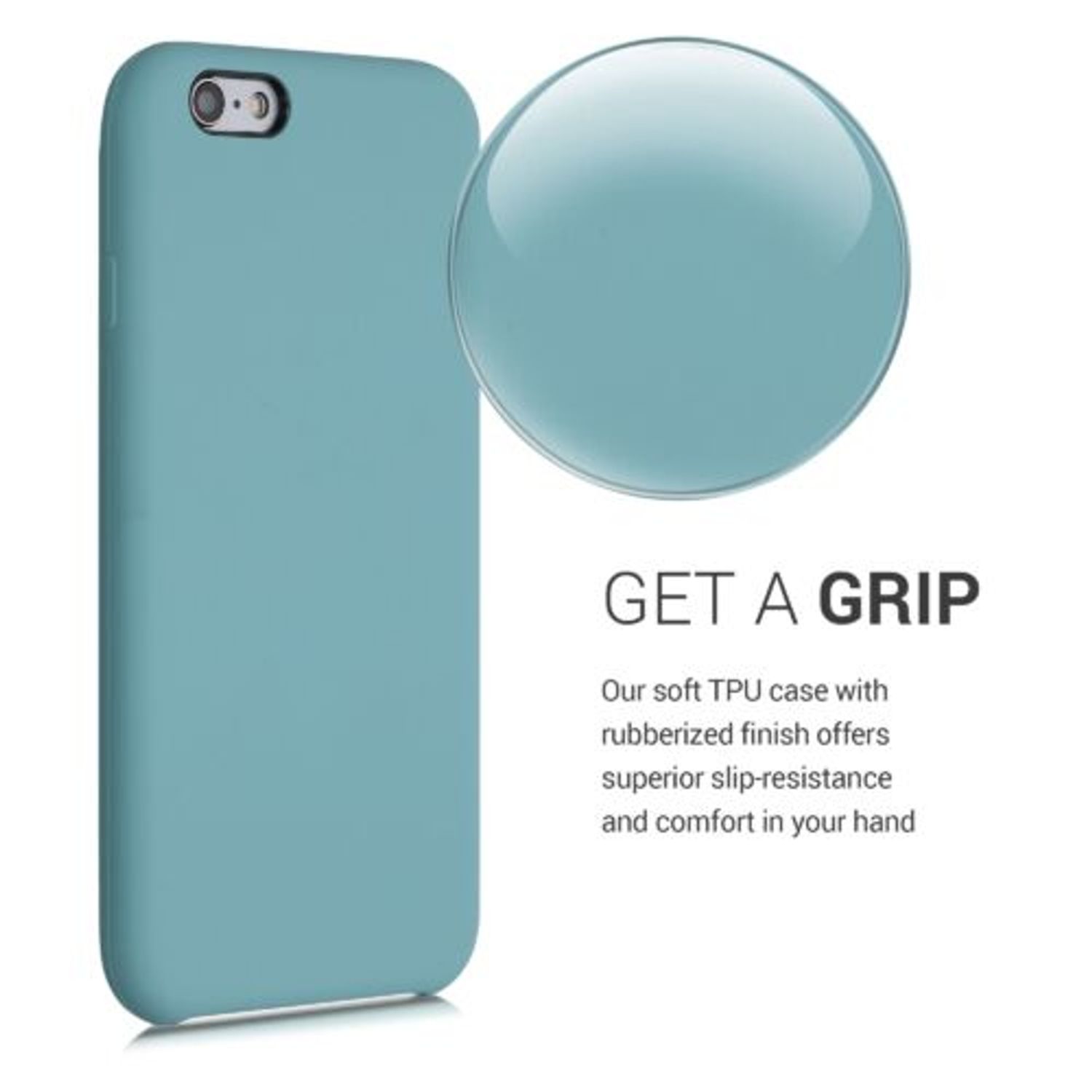 Husa pentru Apple iPhone 6/iPhone 6s, Silicon, Albastru, 40223.207 fotografia produsului View 4 L