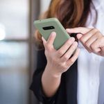 Husa Kwmobile pentru Samsung Galaxy S10e, Silicon, Verde, 47944.172 fotografia produsului View 4 S