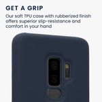 Husa Kwmobile pentru Samsung Galaxy S9 Plus, Silicon, Albastru, 44183.186 fotografia produsului View 5 S