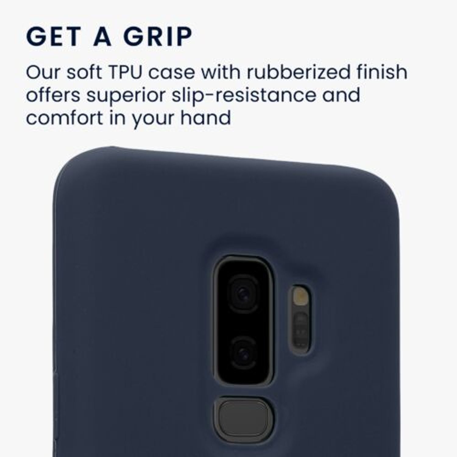 Husa Kwmobile pentru Samsung Galaxy S9 Plus, Silicon, Albastru, 44183.186 fotografia produsului View 5 L