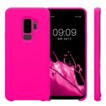 Husa Kwmobile pentru Samsung Galaxy S9 Plus, Silicon, Roz, 44183.77 fotografia produsului
