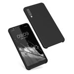 Husa Kwmobile pentru Samsung Galaxy A7 (2018), Silicon, Negru, 47730.01 fotografia produsului