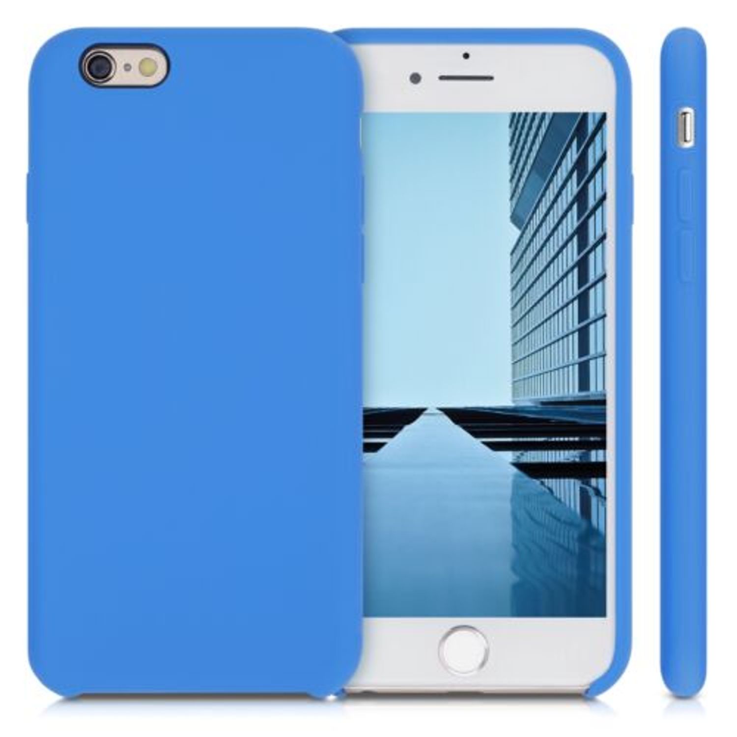 Husa pentru Apple iPhone 6/iPhone 6s, Silicon, Albastru, 40223.189 fotografia produsului View 2 L