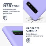 Husa Kwmobile pentru Samsung Galaxy S10, Silicon, Albastru, 47732.108 fotografia produsului View 4 S