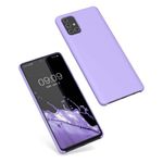 Husa Kwmobile pentru Samsung Galaxy A71, Silicon, Mov, 51209.222 fotografia produsului