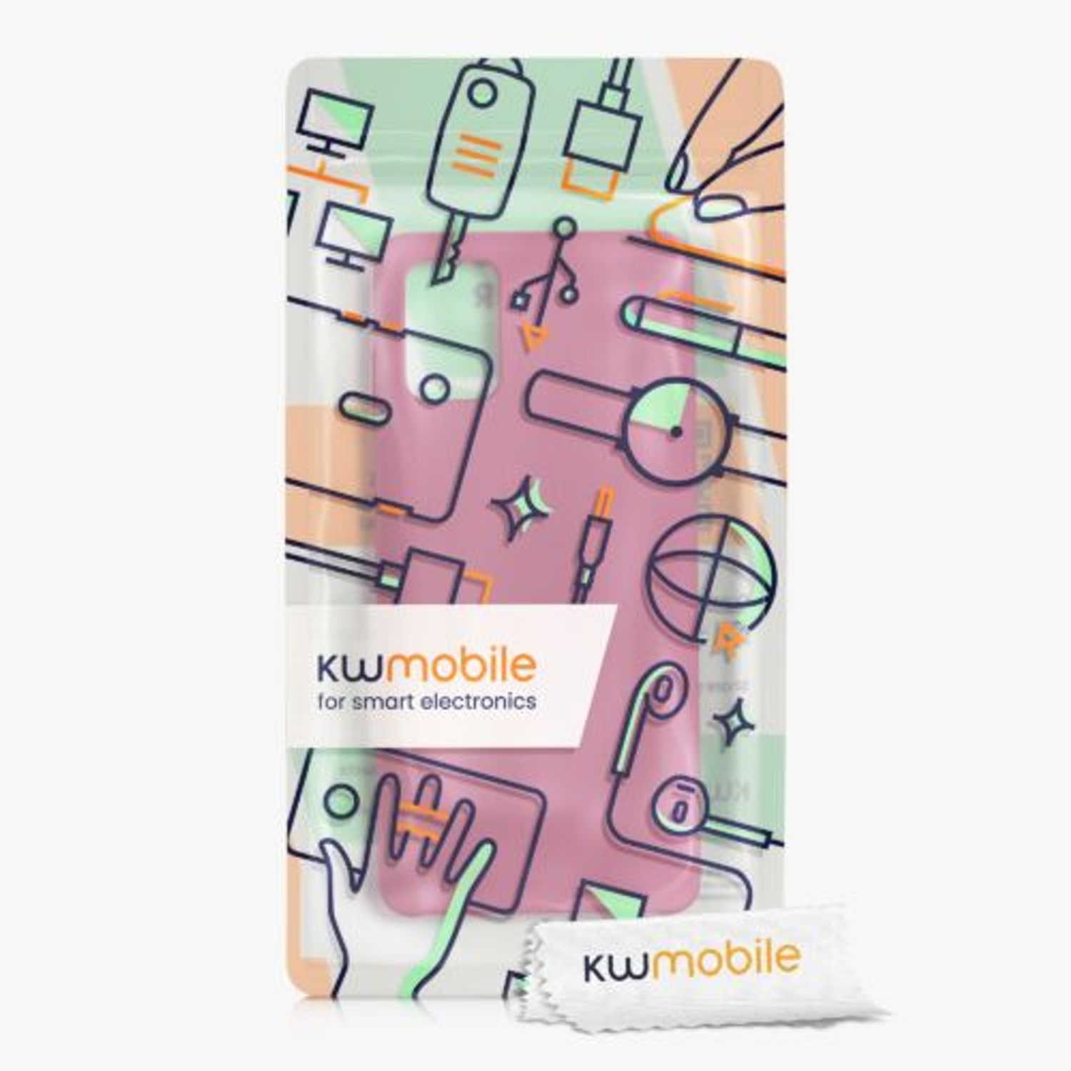 Husa Kwmobile pentru Samsung Galaxy A71, Silicon, Violet, 51209.167 fotografia produsului View 4 L