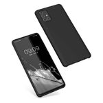 Husa Kwmobile pentru Samsung Galaxy A71, Silicon, Negru, 51209.01 fotografia produsului