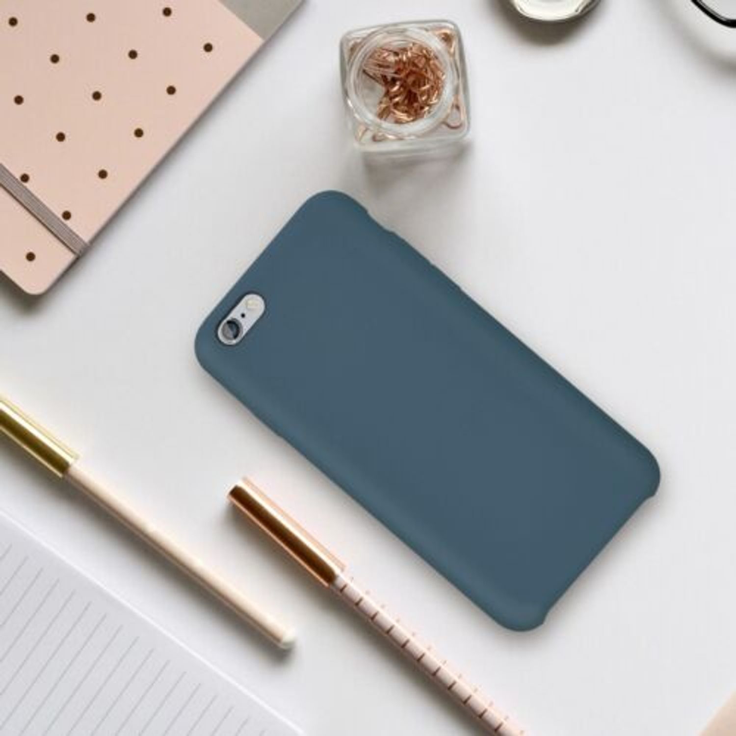 Husa pentru Apple iPhone 6/iPhone 6s, Silicon, Albastru, 40223.17 fotografia produsului View 6 L