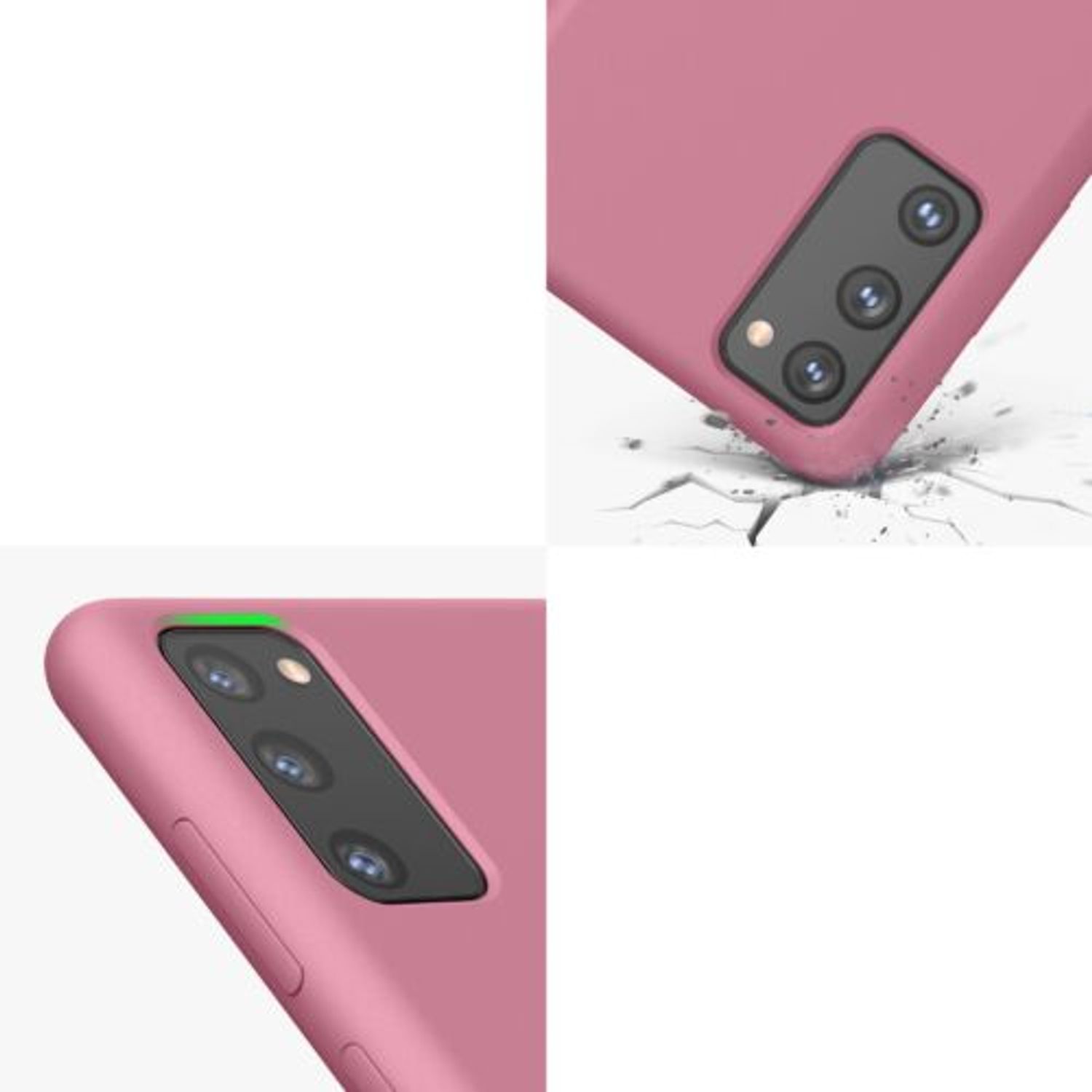 Husa Kwmobile pentru Samsung Galaxy S20 FE, Silicon, Violet, 53605.167 fotografia produsului View 10 L