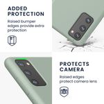 Husa Kwmobile pentru Samsung Galaxy S20 FE, Silicon, Verde, 53605.172 fotografia produsului View 5 S