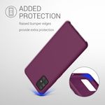 Husa Kwmobile pentru Samsung Galaxy A51, Silicon, Violet, 51197.187 fotografia produsului View 5 S