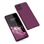 Husa Kwmobile pentru Samsung Galaxy A51, Silicon, Violet, 51197.187 fotografia produsului