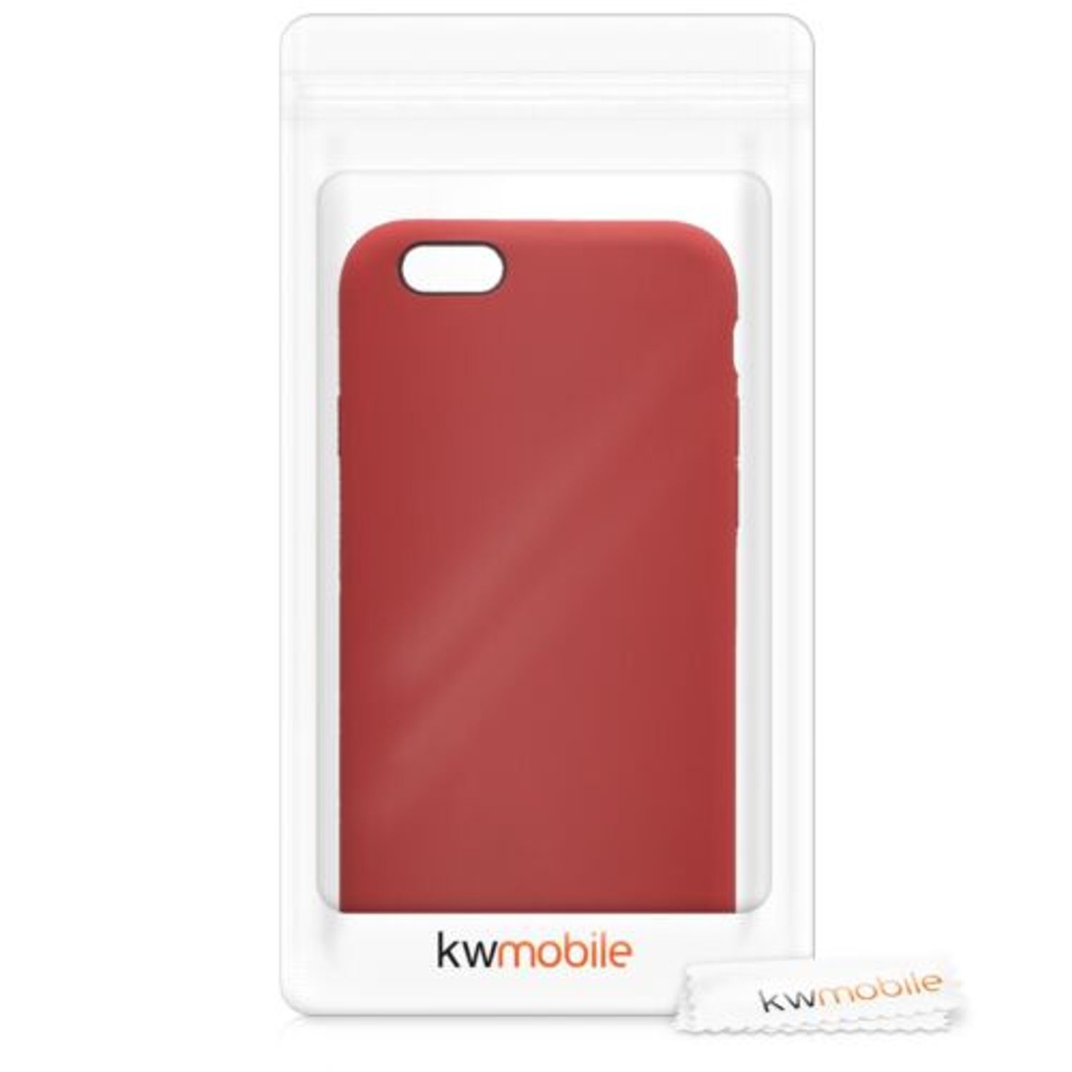 Husa pentru Apple iPhone 6/iPhone 6s, Silicon, Rosu, 40223.20 fotografia produsului View 7 L