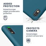 Husa Kwmobile pentru Samsung Galaxy A10, Silicon, Verde, 52028.57 fotografia produsului View 3 S