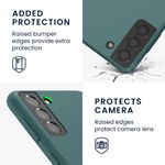 Husa Kwmobile pentru Samsung Galaxy S21, Silicon, Verde, 54056.171 fotografia produsului View 6 S