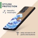 Husa Kwmobile pentru Xiaomi 11T/11T Pro, Lemn, Multicolor, 56795.05 fotografia produsului View 6 S