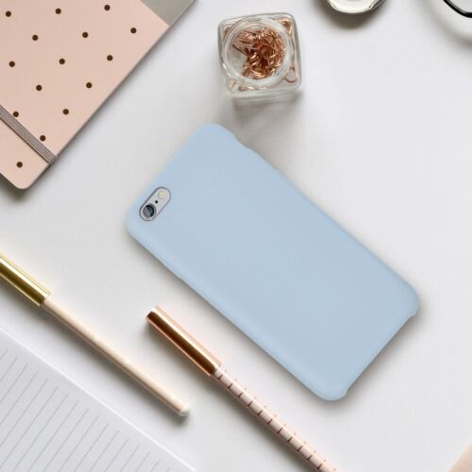 Husa pentru Apple iPhone 6/iPhone 6s, Silicon, Albastru, 40223.58 fotografia produsului View 7 L