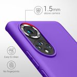 Husa Kwmobile pentru Honor 50, Silicon, Mov, 55409.221 fotografia produsului View 3 S