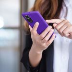 Husa Kwmobile pentru Honor 50, Silicon, Mov, 55409.221 fotografia produsului View 6 S