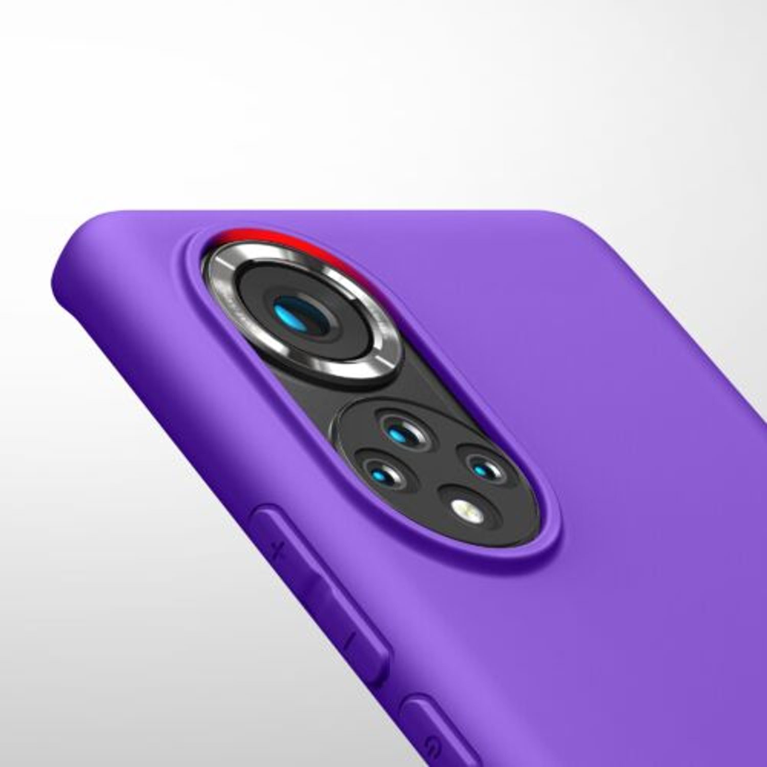 Husa Kwmobile pentru Honor 50, Silicon, Mov, 55409.221 fotografia produsului View 8 L