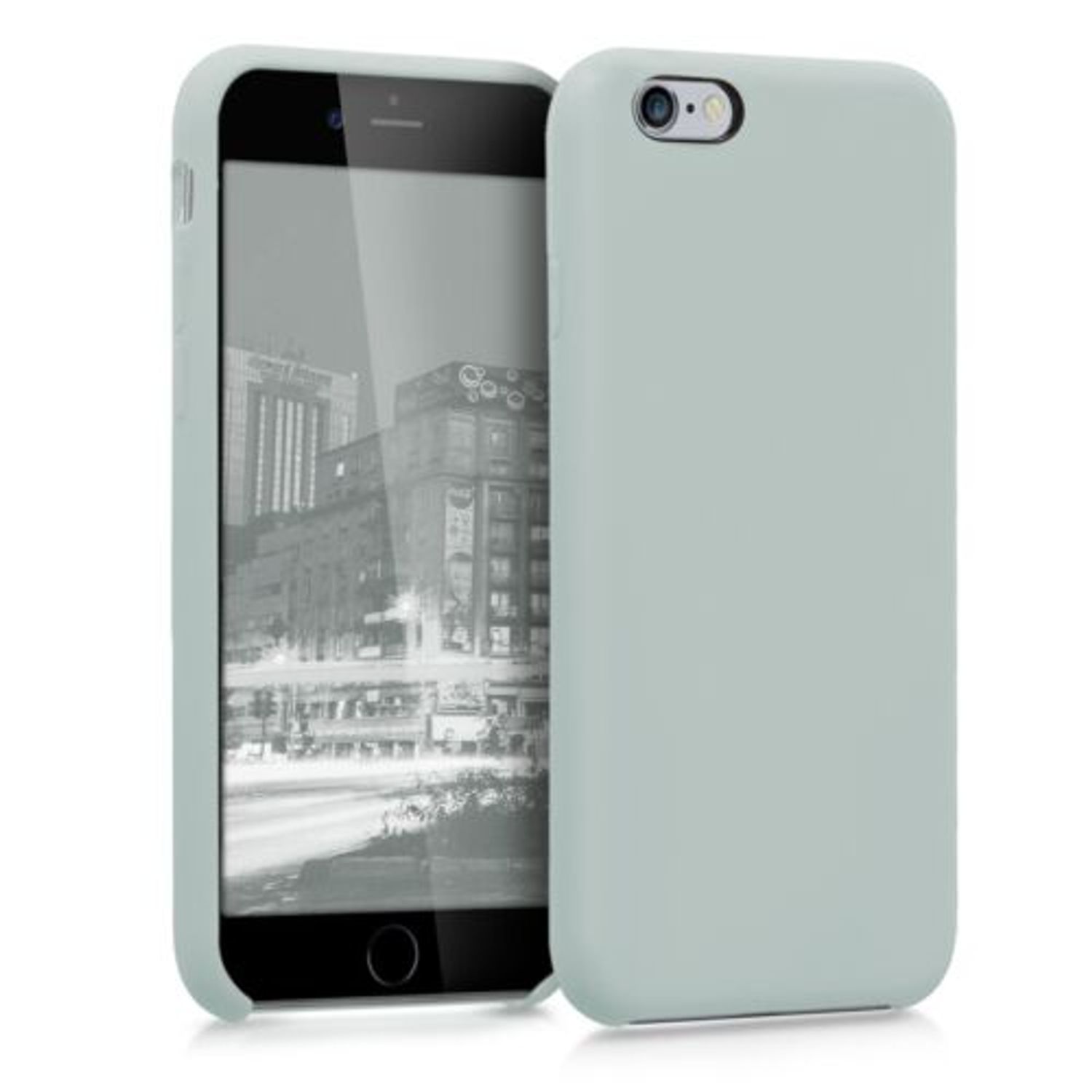 Husa pentru Apple iPhone 6/iPhone 6s, Silicon, Gri, 40223.70 fotografia produsului