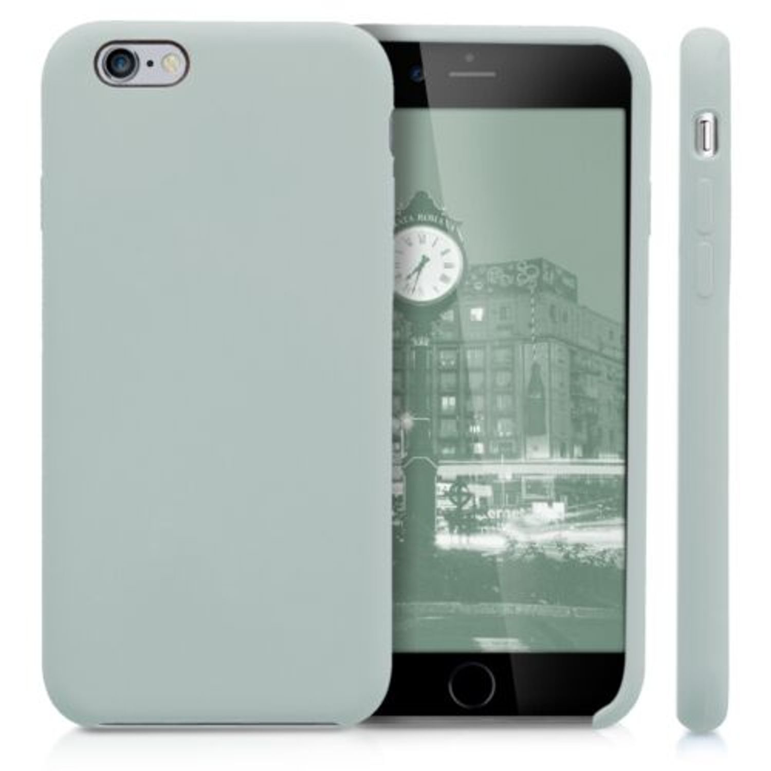 Husa pentru Apple iPhone 6/iPhone 6s, Silicon, Gri, 40223.70 fotografia produsului View 2 L