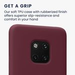 Husa Kwmobile pentru Huawei Mate 20 Pro, Silicon, Violet, 52287.190 fotografia produsului View 3 S