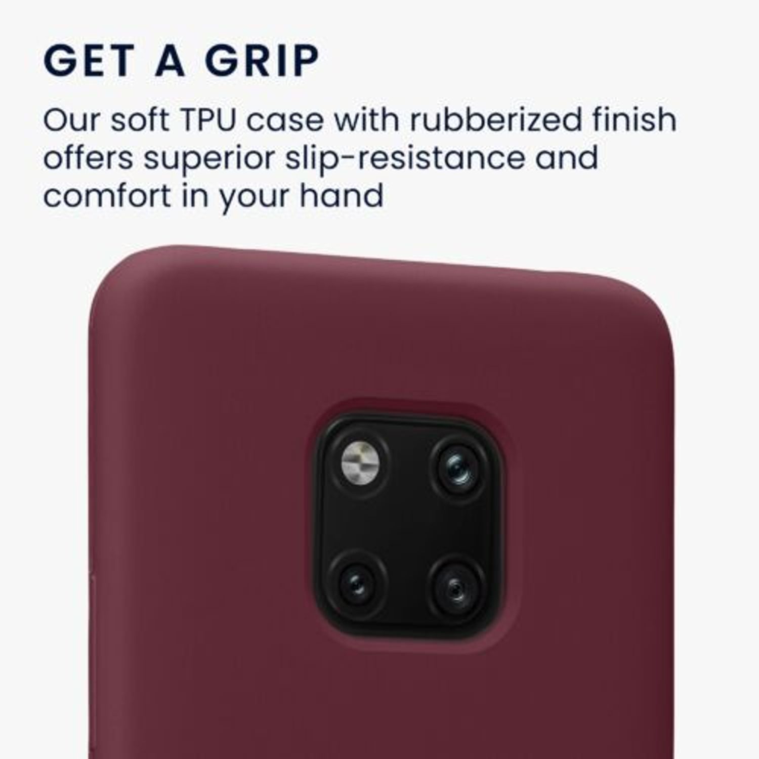 Husa Kwmobile pentru Huawei Mate 20 Pro, Silicon, Violet, 52287.190 fotografia produsului View 3 L