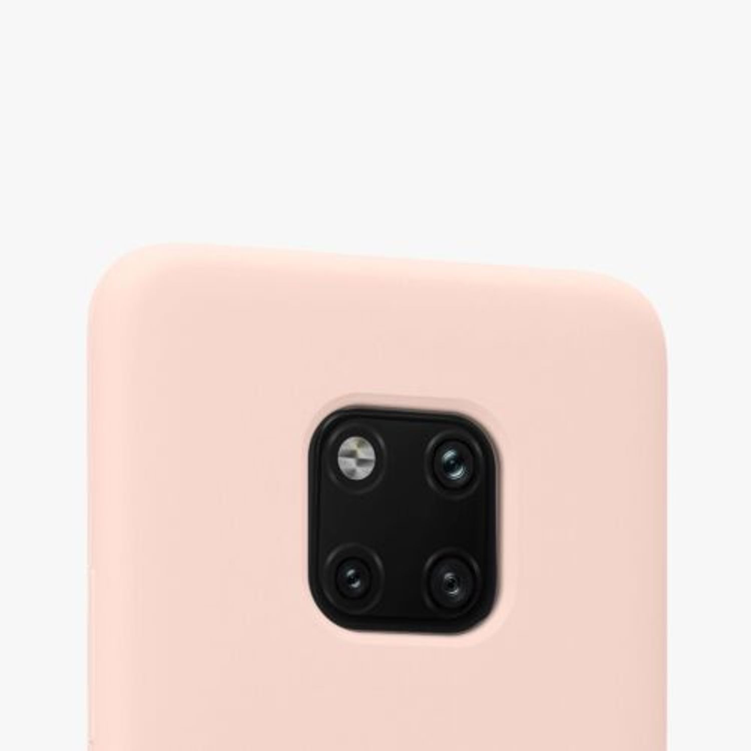 Husa Kwmobile pentru Huawei Mate 20 Pro, Silicon, Roz, 52287.225 fotografia produsului View 4 L