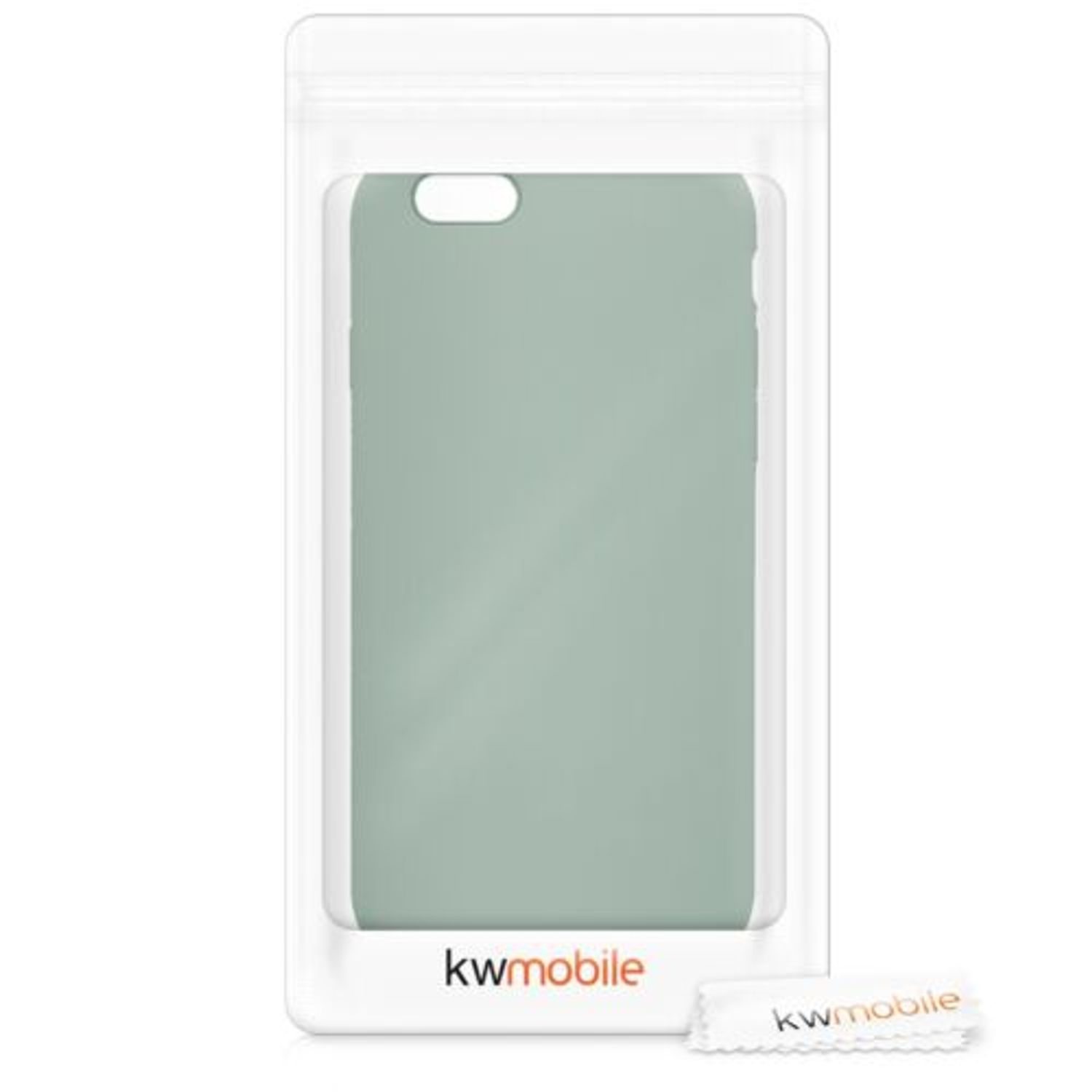 Husa pentru Apple iPhone 6/iPhone 6s, Silicon, Gri, 40223.70 fotografia produsului View 7 L