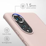 Husa Kwmobile pentru Honor 50, Silicon, Roz, 55409.225 fotografia produsului View 3 S