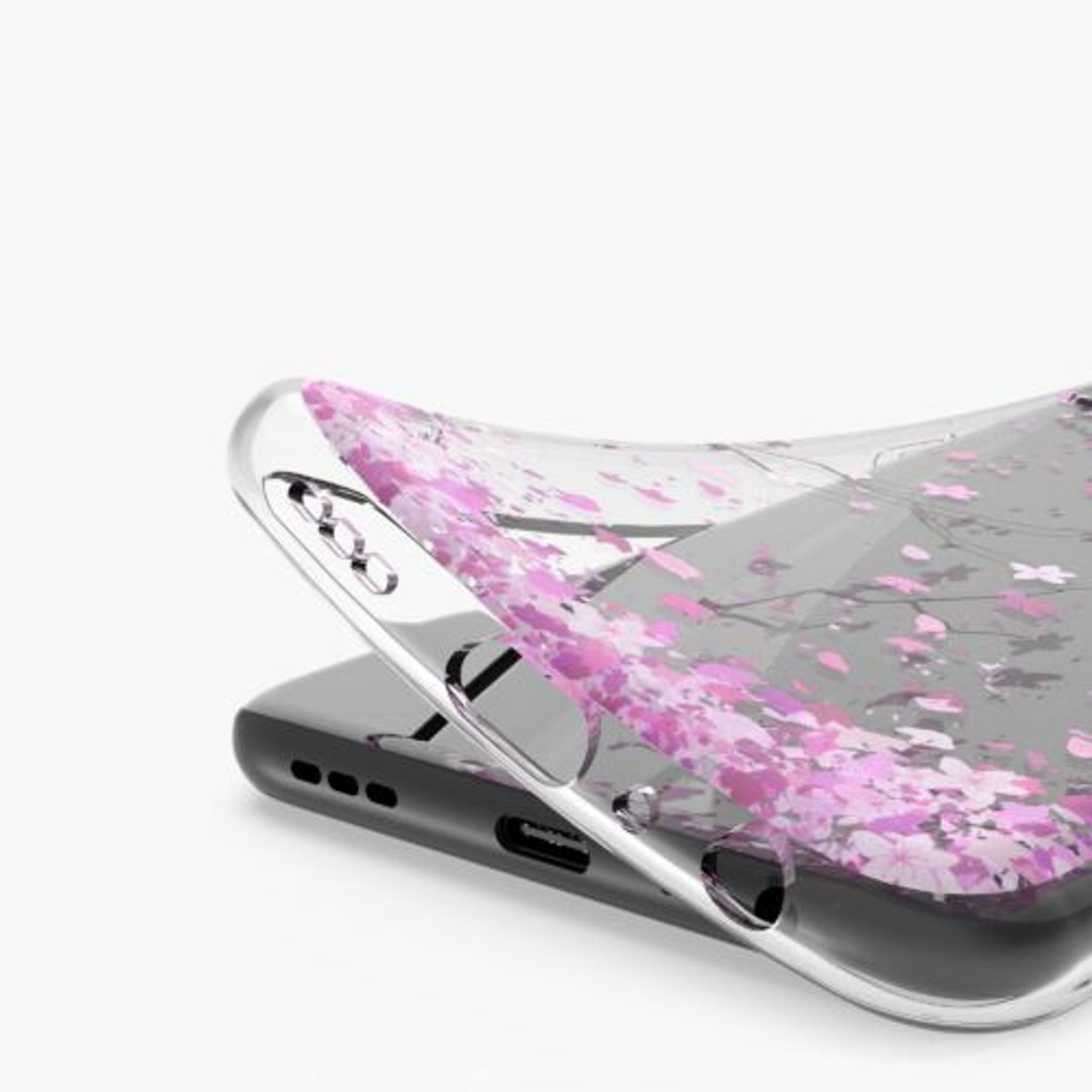 Husa Kwmobile pentru OPPO Find X3 Lite, Silicon, Multicolor, 57334.01 fotografia produsului View 7 L