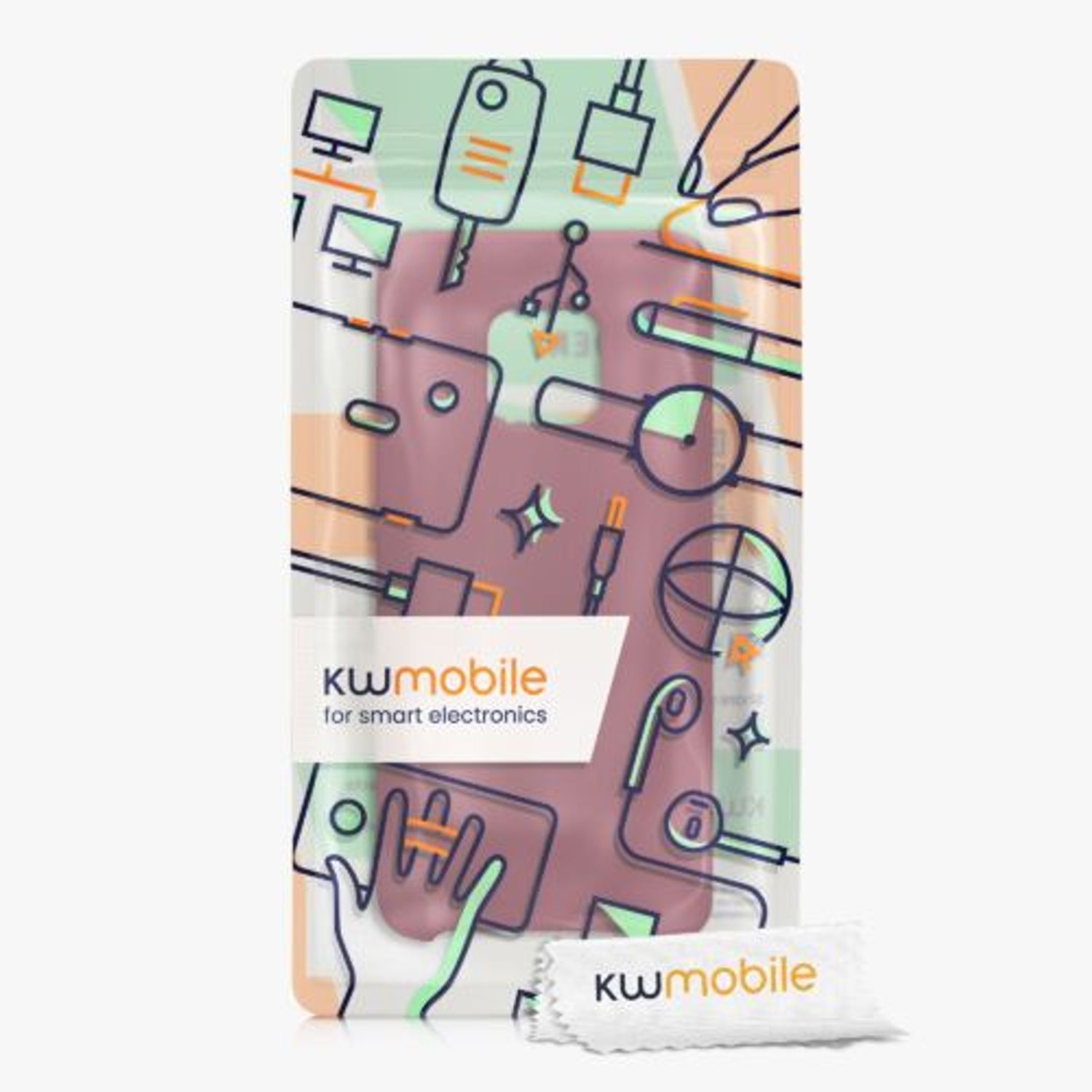 Husa Kwmobile pentru Huawei Mate 20 Pro, Silicon, Violet, 52287.190 fotografia produsului View 5 L