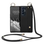 Husa Kwmobile pentru OPPO Find X3 Neo, Silicon, Negru, 57332.01 fotografia produsului