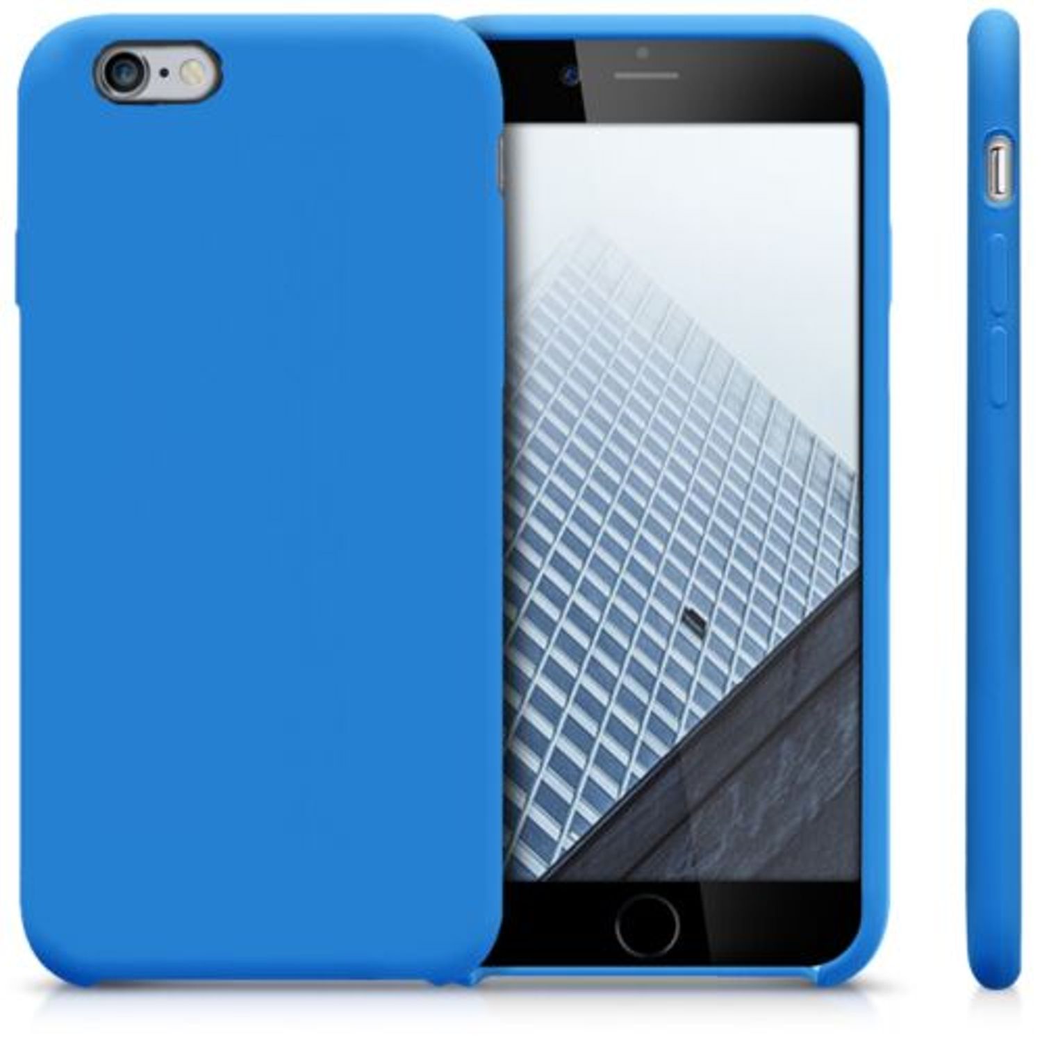 Husa pentru Apple iPhone 6/iPhone 6s, Silicon, Albastru, 40223.112 fotografia produsului View 2 L