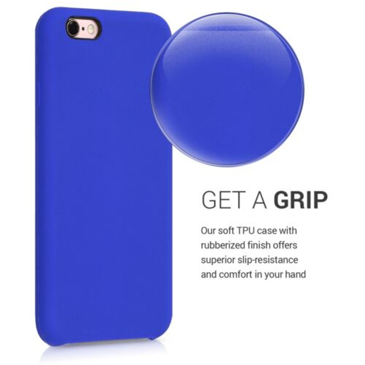 Husa pentru Apple iPhone 6/iPhone 6s, Silicon, Albastru, 40223.134 fotografia produsului View 4 L