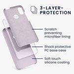Husa Kwmobile pentru Xiaomi Redmi Note 7/Redmi Note 7 Pro, Silicon, Mov, 48714.109 fotografia produsului View 2 S