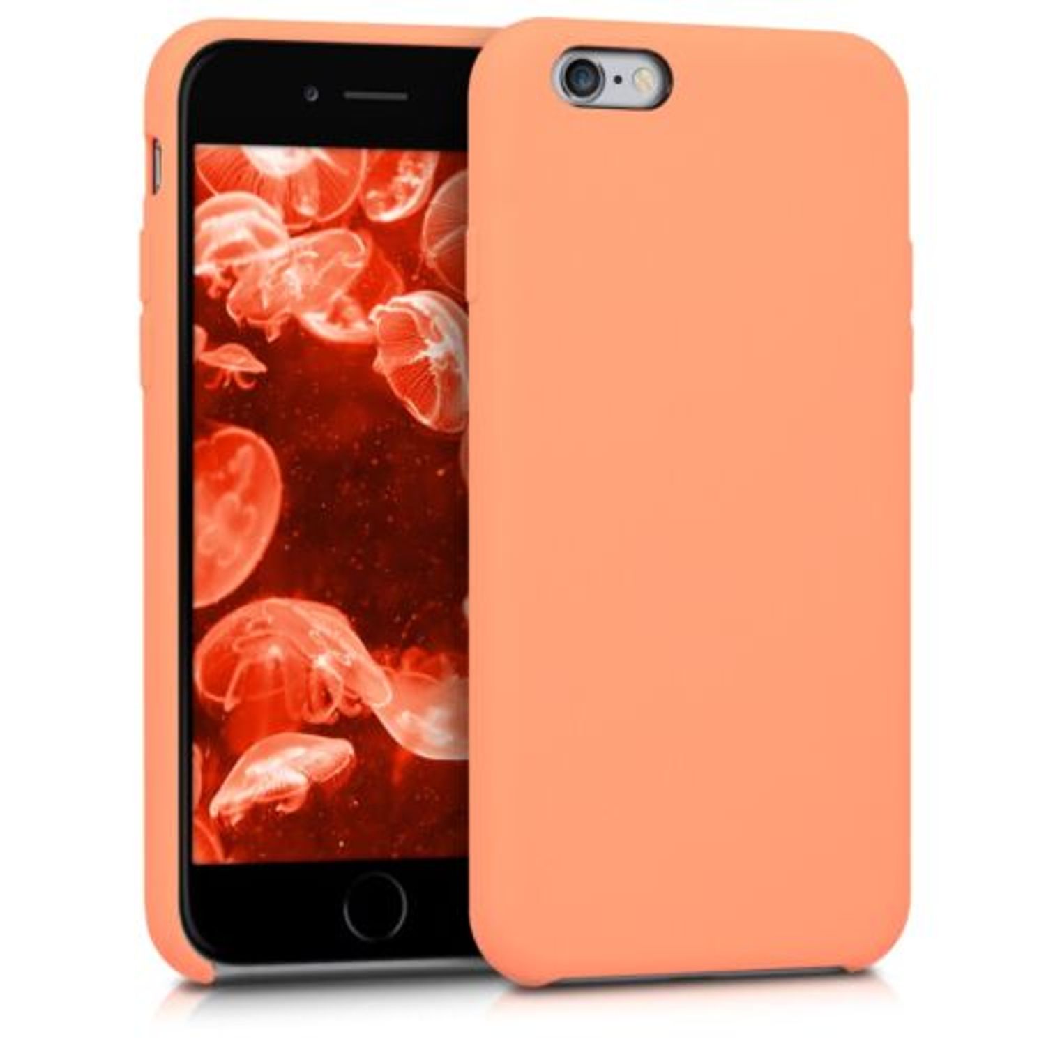 Husa pentru Apple iPhone 6/iPhone 6s, Silicon, Rose Gold, 40223.56 fotografia produsului