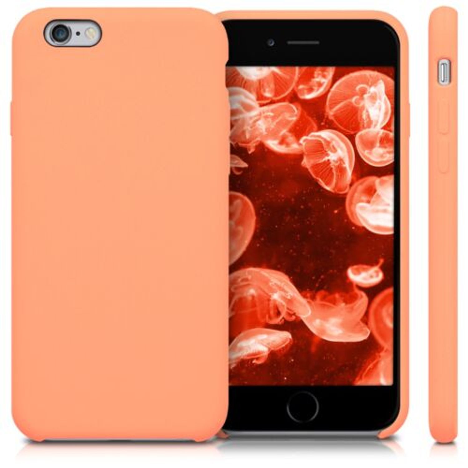 Husa pentru Apple iPhone 6/iPhone 6s, Silicon, Rose Gold, 40223.56 fotografia produsului View 2 L