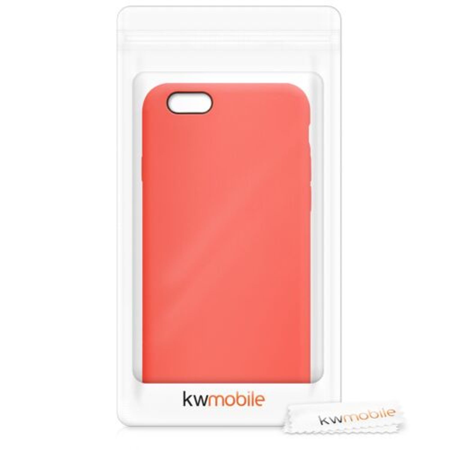 Husa pentru Apple iPhone 6/iPhone 6s, Silicon, Rose Gold, 40223.141 fotografia produsului View 7 L