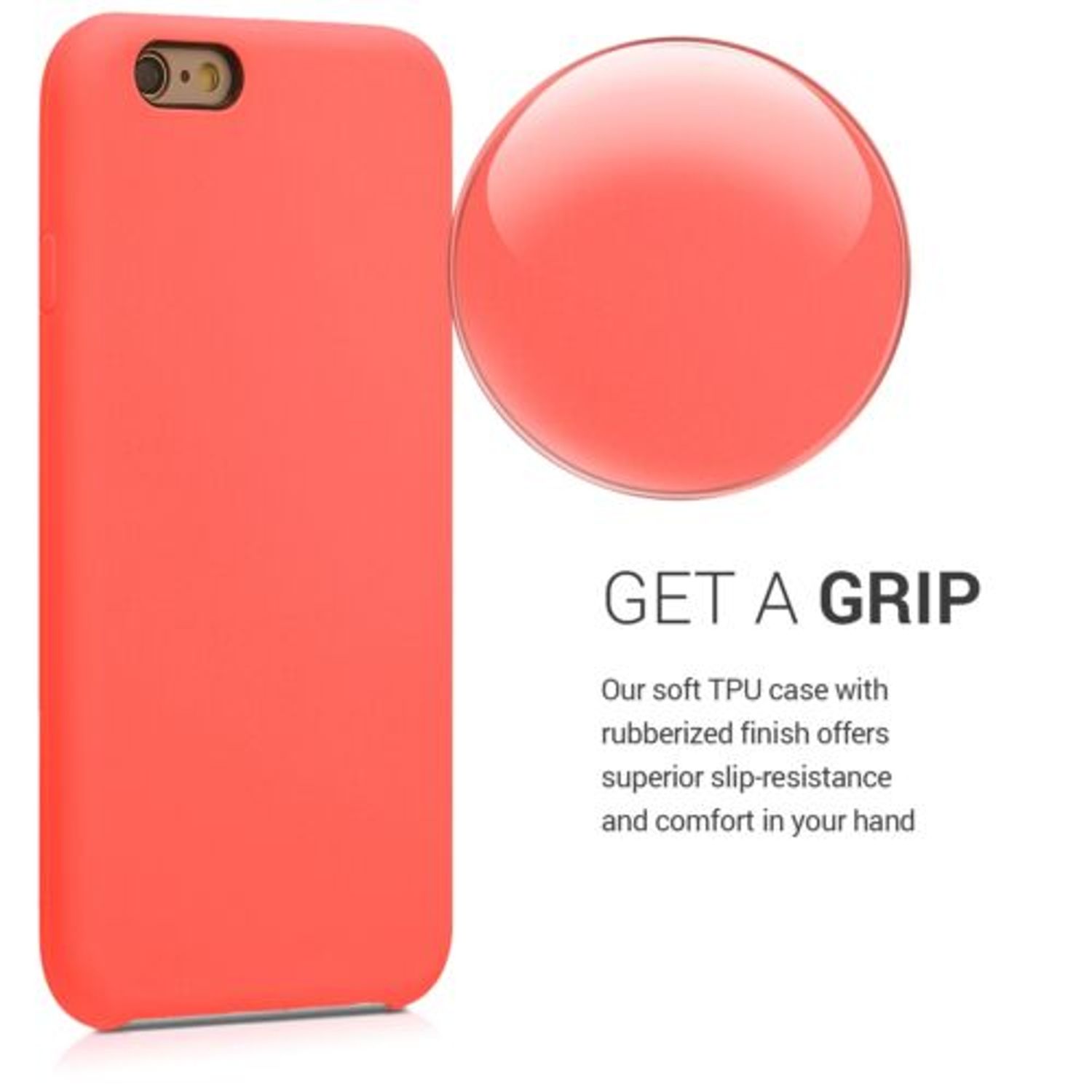 Husa pentru Apple iPhone 6/iPhone 6s, Silicon, Rose Gold, 40223.141 fotografia produsului View 4 L