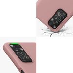 Husa Kwmobile pentru Xiaomi Redmi Note 11/Redmi Note 11s, Silicon, Roz, 57372.193 fotografia produsului View 7 S