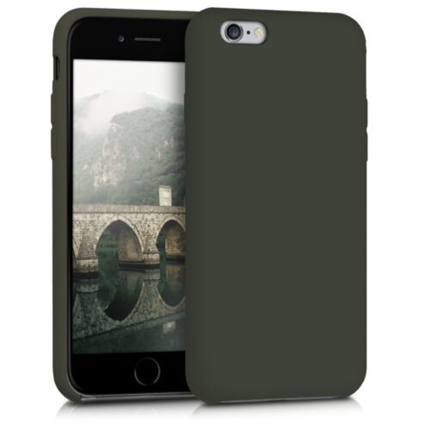 Husa pentru Apple iPhone 6/iPhone 6s, Silicon, Verde, 40223.101 fotografia produsului