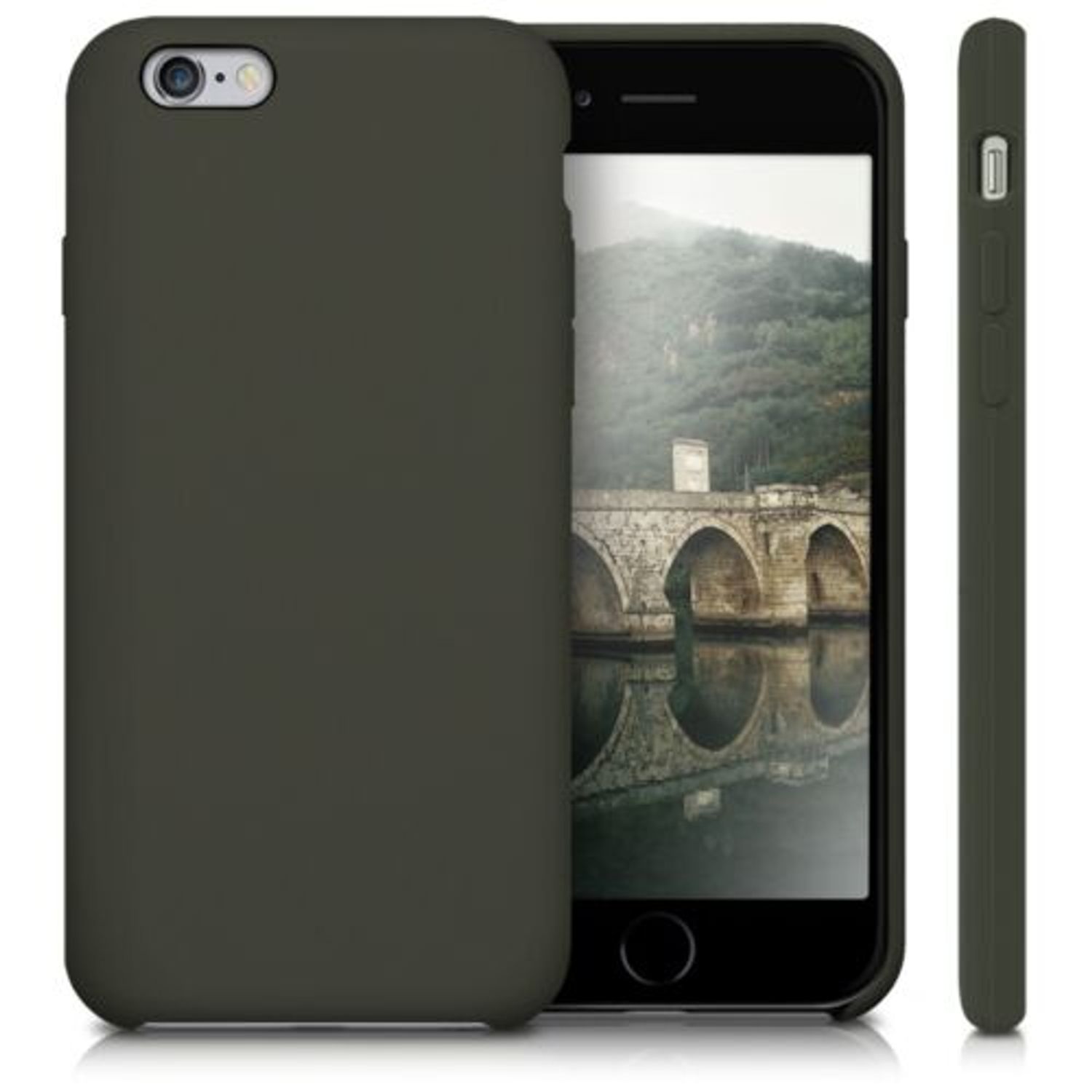 Husa pentru Apple iPhone 6/iPhone 6s, Silicon, Verde, 40223.101 fotografia produsului View 2 L