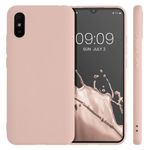 Husa Kwmobile pentru Xiaomi Redmi 9A/Redmi 9AT, Silicon, Roz, 52847.225 fotografia produsului
