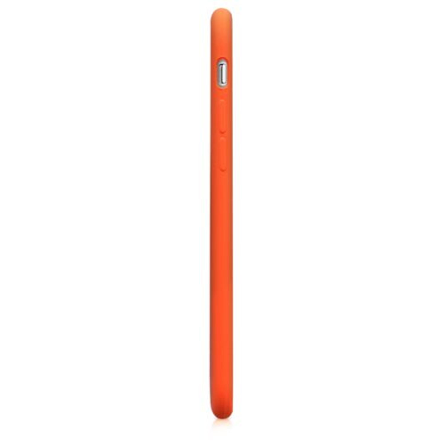 Husa pentru Apple iPhone 6/iPhone 6s, Silicon, Portocaliu, 40223.29 fotografia produsului View 5 L