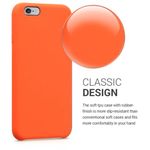 Husa pentru Apple iPhone 6/iPhone 6s, Silicon, Portocaliu, 40223.29 fotografia produsului View 4 S