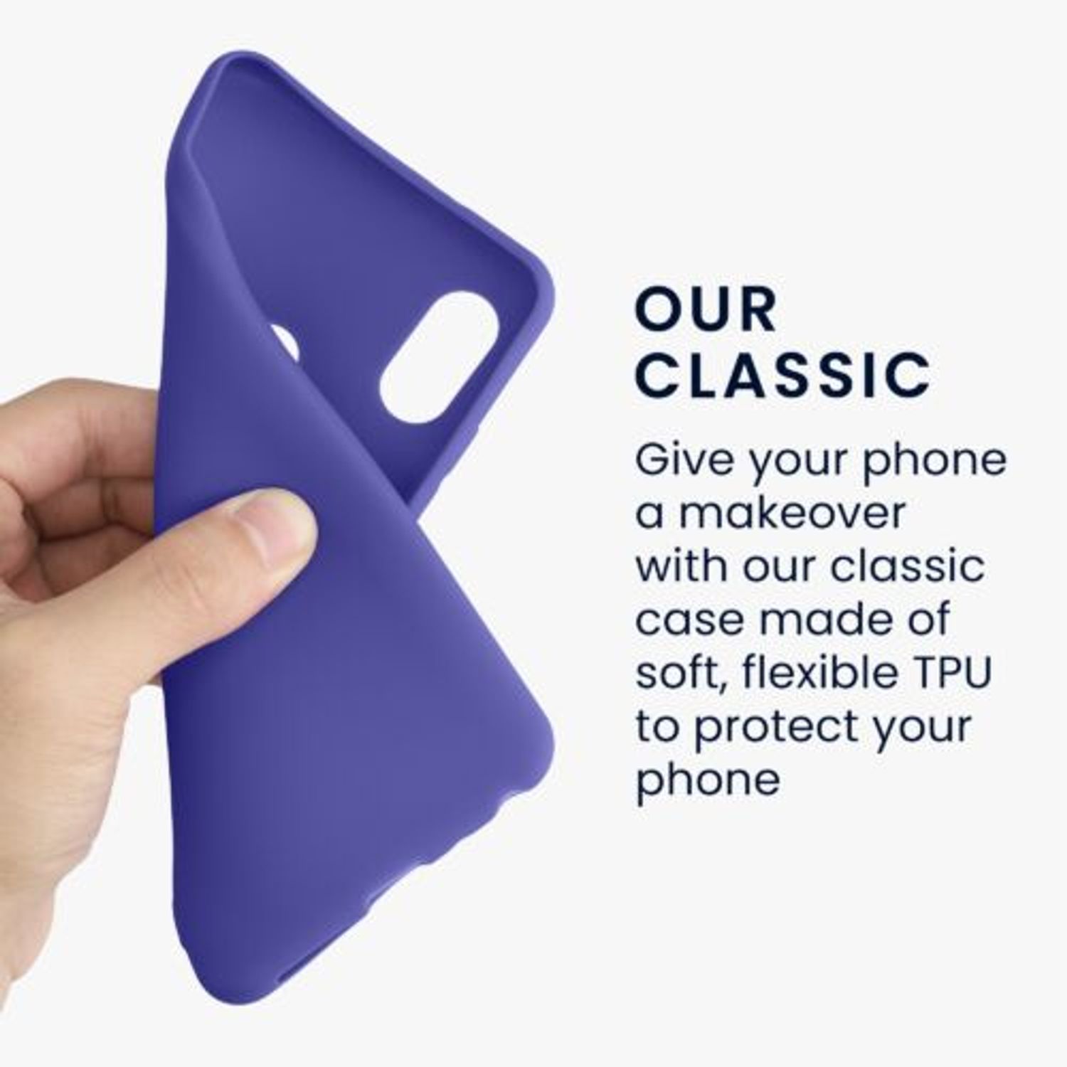 Husa Kwmobile pentru Xiaomi Redmi Note 5/Redmi Note 5 Pro, Silicon, Albastru, 44664.234 fotografia produsului View 3 L